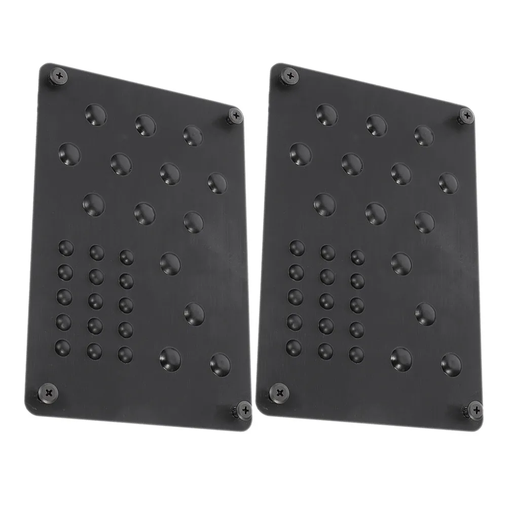 2Pcs Automotive Pedal Pads Set Clutch Brake Accelerator Foot Covers Reusable Washable Non-Slip Textured Surface Sturdy Metal
2Pcs Automotive Pedal Pads Set Clutch Brake Accelerator Foot Covers Reusable Washable Non-Slip Textured Surface Sturdy Metal