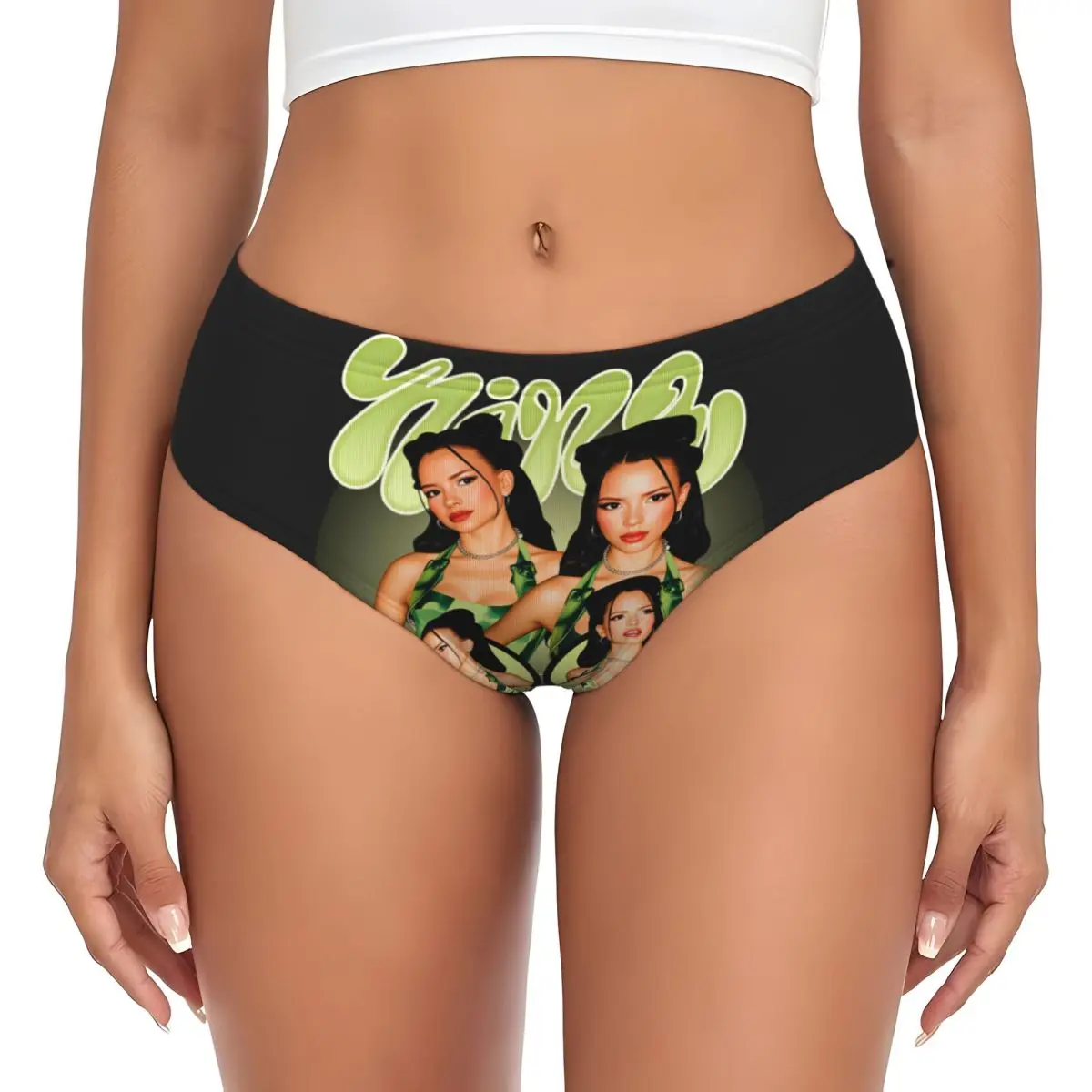 Custom Women German Singer Nina Chubas Brief Panties Female Breathable Underwear Underpants
Custom Women German Singer Nina Chubas Brief Panties Female Breathable Underwear Underpants