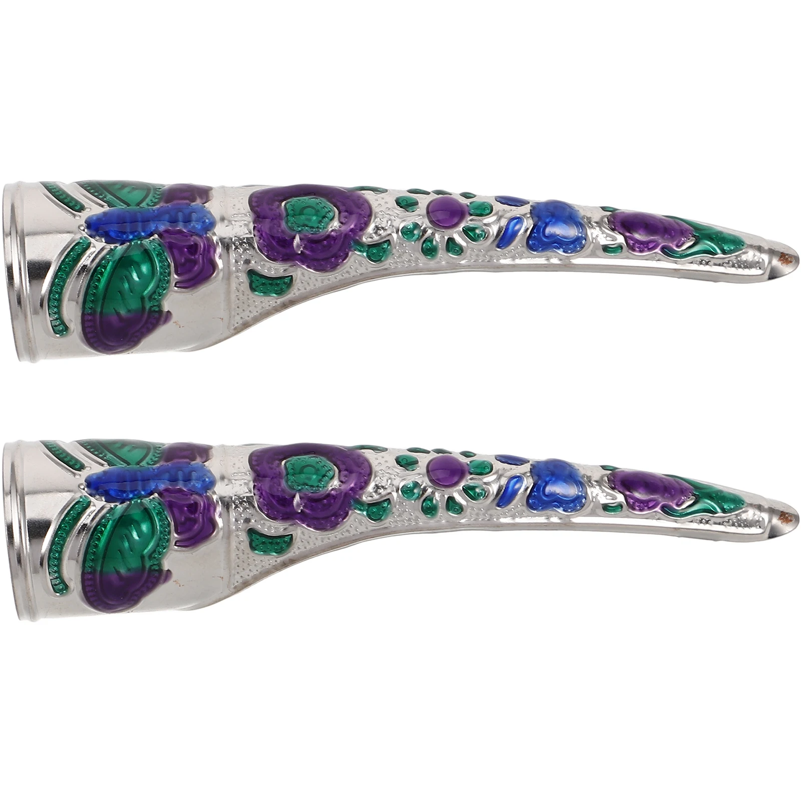 2 Pcs Qing Dynasty Nail Covers Royal Style Long Press On Finger Tips Stage Performance Halloween Costumes Retro Metal Claw False
2 Pcs Qing Dynasty Nail Covers Royal Style Long Press On Finger Tips Stage Performance Halloween Costumes Retro Metal Claw False