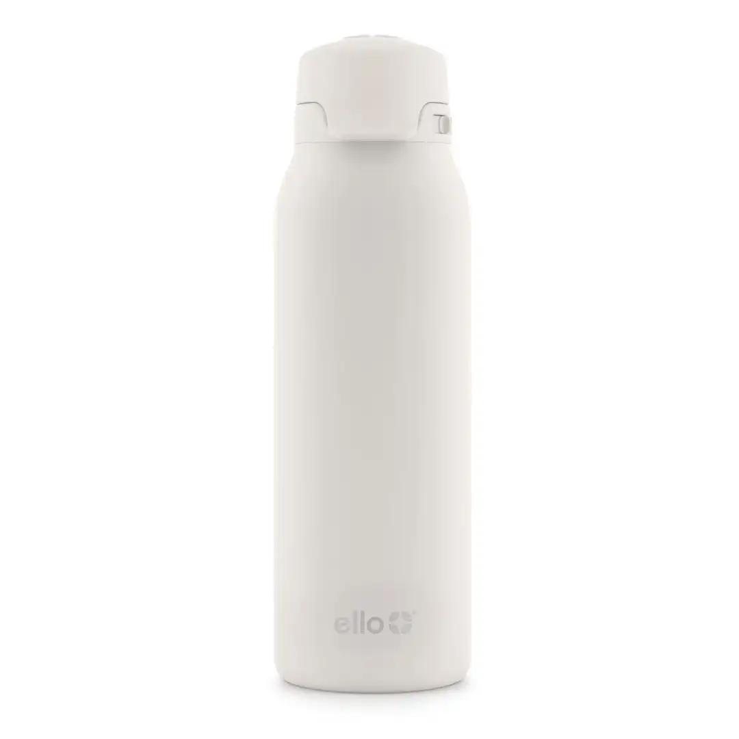 Flip & Fill 32oz Stainless Steel Water Bottle with Flip-Top Lid and Straw, Cream
Flip & Fill 32oz Stainless Steel Water Bottle with Flip-Top Lid and Straw, Cream
