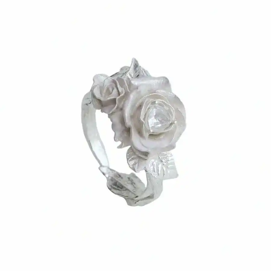 3D Floral Rose Adjustable Ring For Women Unisex Fashion Jewelry
3D Floral Rose Adjustable Ring For Women Unisex Fashion Jewelry