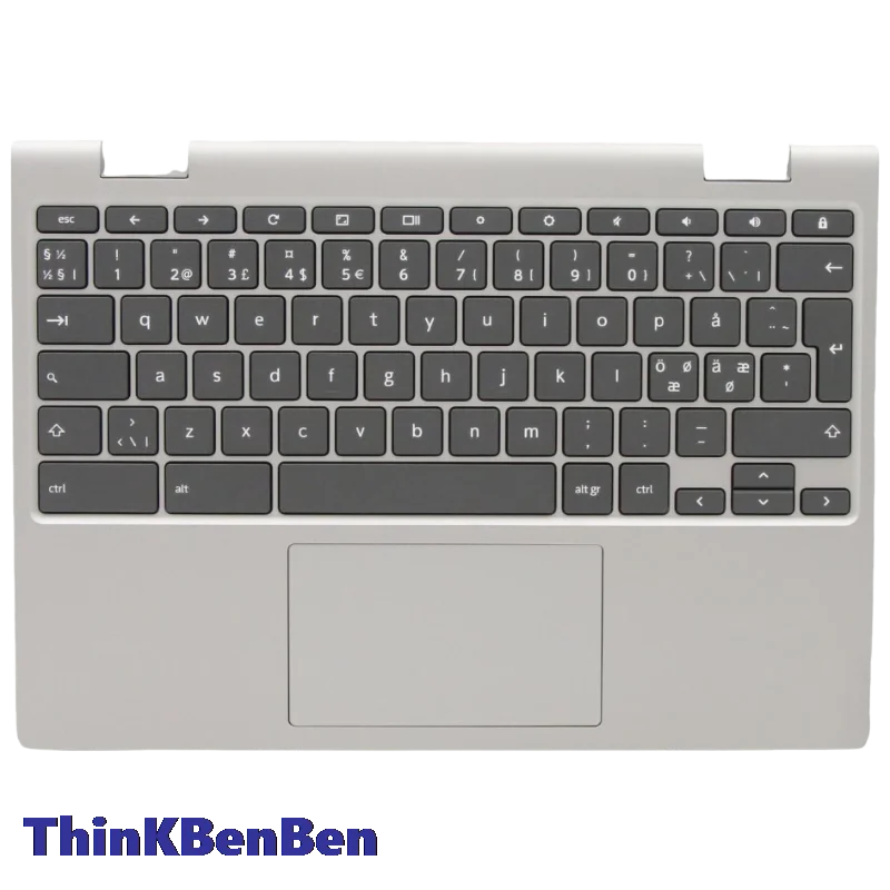 NDC Nordic Platinum Grey Keyboard Upper Case Palmrest Shell Cover For Lenovo Chromebook C340 11 5CB0U43380
NDC Nordic Platinum Grey Keyboard Upper Case Palmrest Shell Cover For Lenovo Chromebook C340 11 5CB0U43380