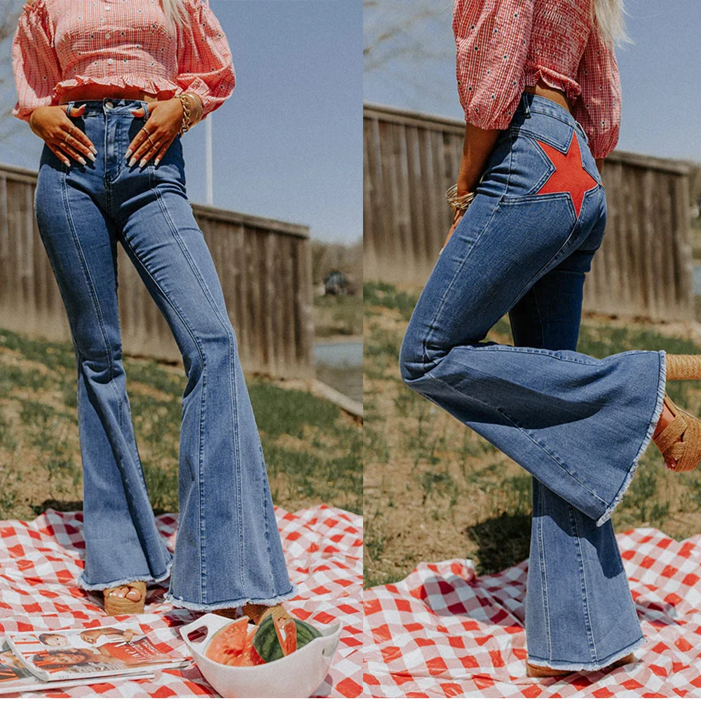 Y2K High Street Low Rise Jeans Women Star Print Pants Bootcut Pockets Jeans Streetwear Low Waist Jeans Wide Leg Pants Trousers
Y2K High Street Low Rise Jeans Women Star Print Pants Bootcut Pockets Jeans Streetwear Low Waist Jeans Wide Leg Pants Trousers