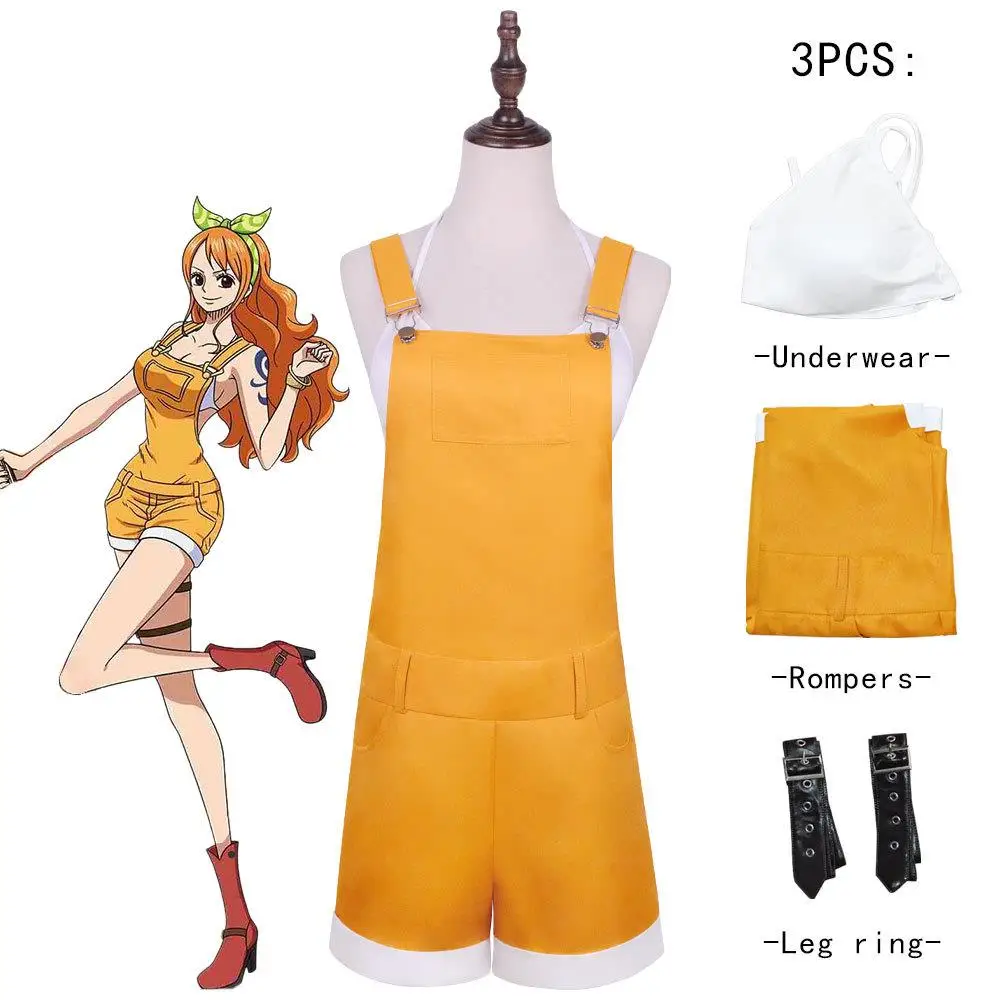 New Theater Version Cosplay Costume for Women NaMei Overalls Halloween Performance Outfit Anime Show Costume Pirate King
New Theater Version Cosplay Costume for Women NaMei Overalls Halloween Performance Outfit Anime Show Costume Pirate King