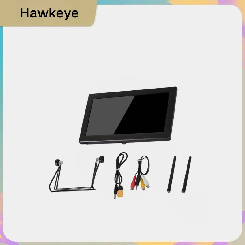 Hawkeye Captain H 10.2" FPV Monitor Real Dual RX 6-8GHz 232CH, 1000Lux HDMI DVR Tracking Mode, Long Range RC Drone Screen
Hawkeye Captain H 10.2" FPV Monitor Real Dual RX 6-8GHz 232CH, 1000Lux HDMI DVR Tracking Mode, Long Range RC Drone Screen