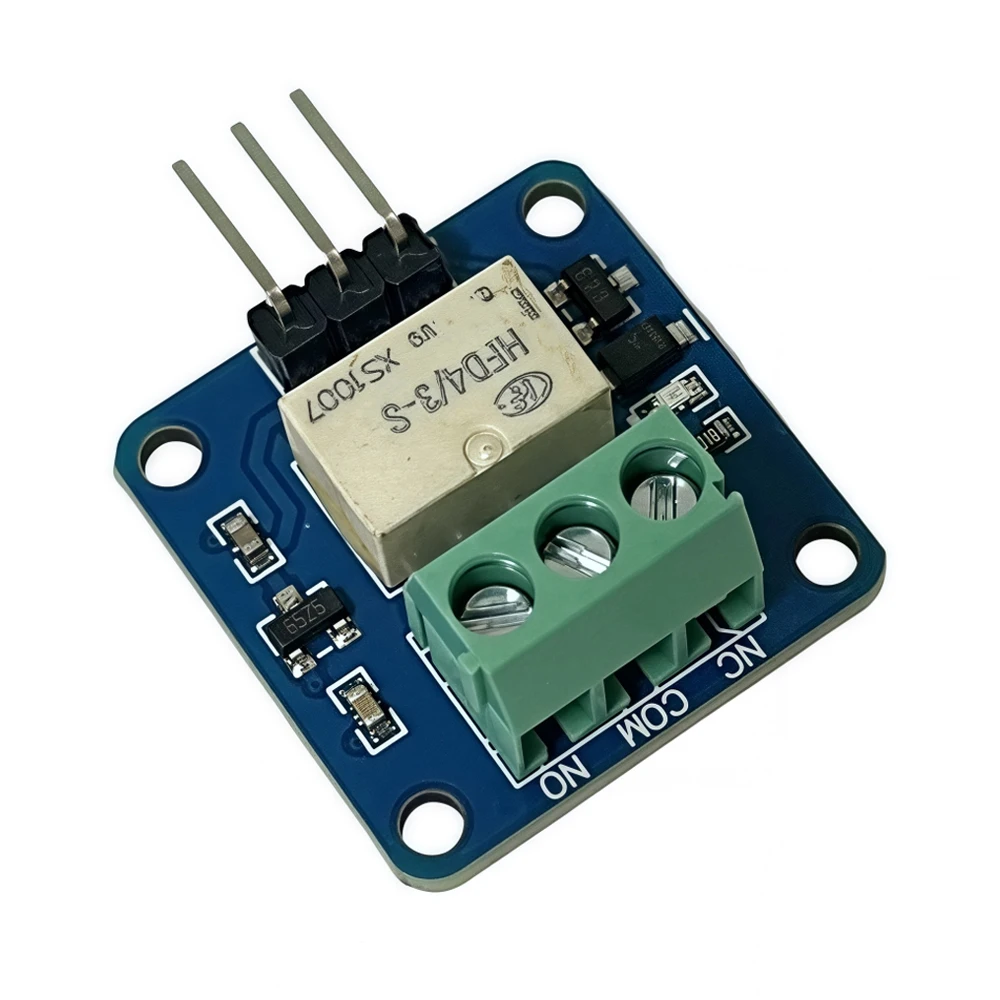 Relay Module HFD4/3-S 3.3 5V STM32 51 Single-chip Microcomputer Relay Board for Signal Switching or ON-OFF Control
Relay Module HFD4/3-S 3.3 5V STM32 51 Single-chip Microcomputer Relay Board for Signal Switching or ON-OFF Control