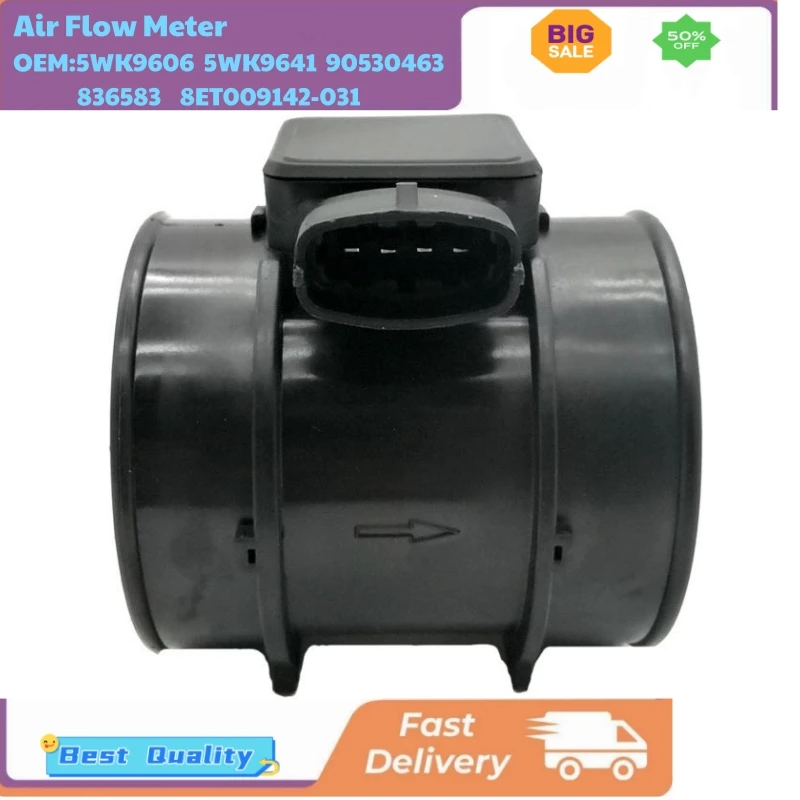 Air Flow Sensors 5WK9606 5WK9641 90530463 836583 8ET009142-031 for Vauxhall Opel Astra G H Corsa C Meriva Omega B Signum Tigra
Air Flow Sensors 5WK9606 5WK9641 90530463 836583 8ET009142-031 for Vauxhall Opel Astra G H Corsa C Meriva Omega B Signum Tigra