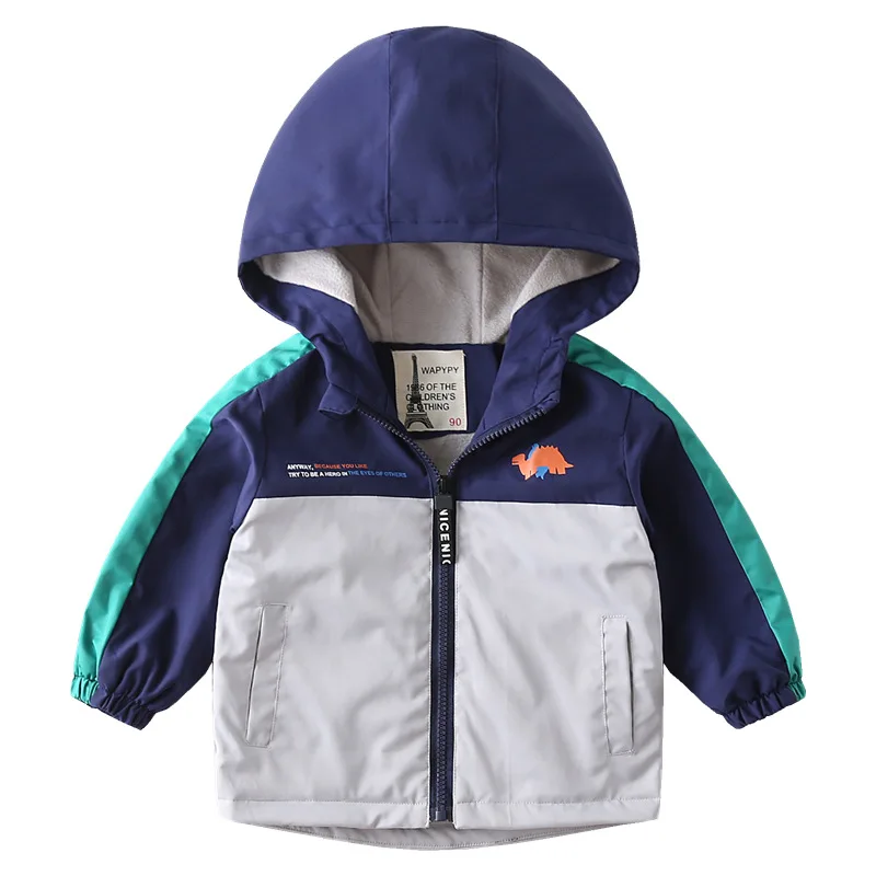 Children's Fleece Hooded Coat Autumn Winter Children's Trench Coat For Baby Boys Thick Hoodie Children's Top For 2 - 8 Years Old
Children's Fleece Hooded Coat Autumn Winter Children's Trench Coat For Baby Boys Thick Hoodie Children's Top For 2 - 8 Years Old