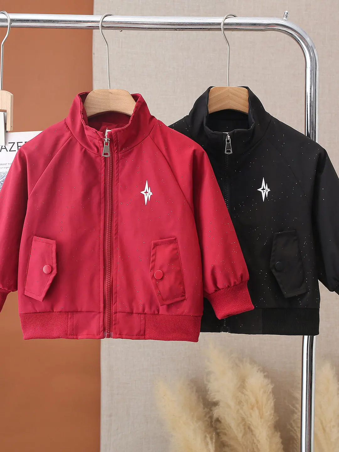 Boys' Spring Autumn Baseball Jaet Cool Sli Children's Outerwear Polyester Fiber Long Sve ort Sle Cartoon Pattern
Boys' Spring Autumn Baseball Jaet Cool Sli Children's Outerwear Polyester Fiber Long Sve ort Sle Cartoon Pattern