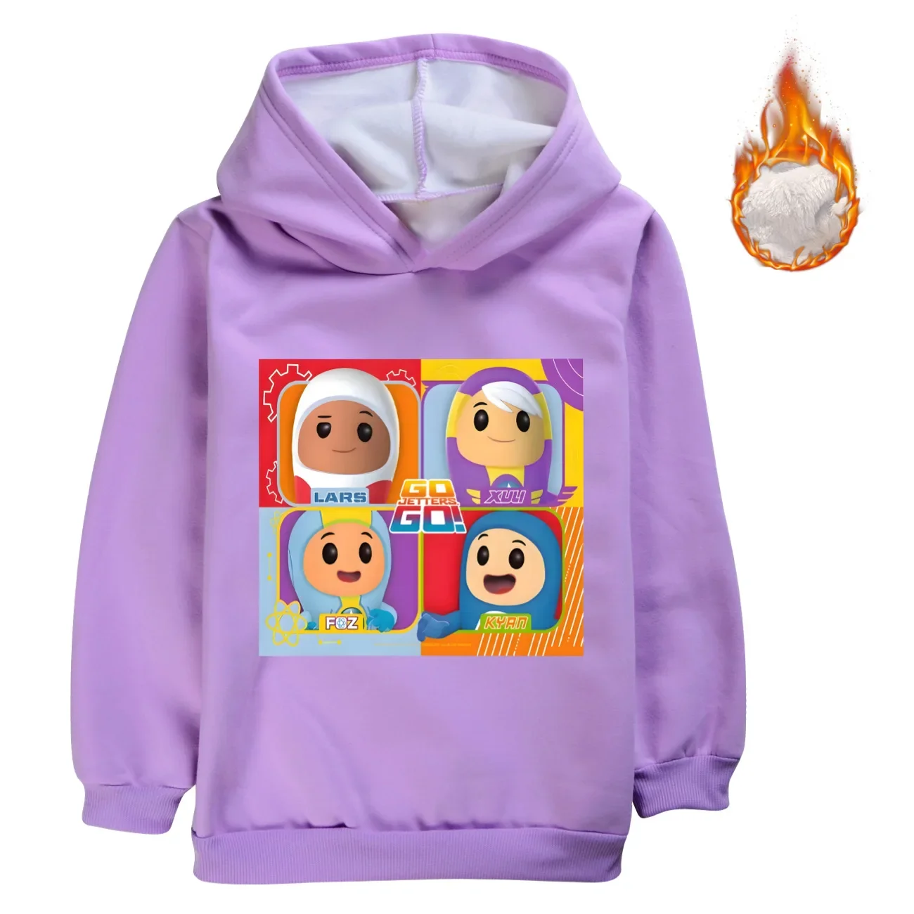 New Video Go Jetters Clothes Kids Cartoon Xuli Kyan Lars Foz Hoodie Baby Girls Winter Fleece Thicken Sweatshirt Boys Outerwear
New Video Go Jetters Clothes Kids Cartoon Xuli Kyan Lars Foz Hoodie Baby Girls Winter Fleece Thicken Sweatshirt Boys Outerwear