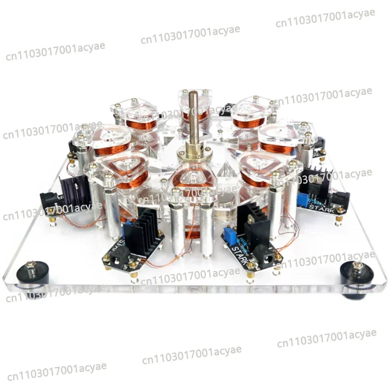 Transparent Case Disc Rotor Generator Experiment Model for School Physics Teaching
Transparent Case Disc Rotor Generator Experiment Model for School Physics Teaching