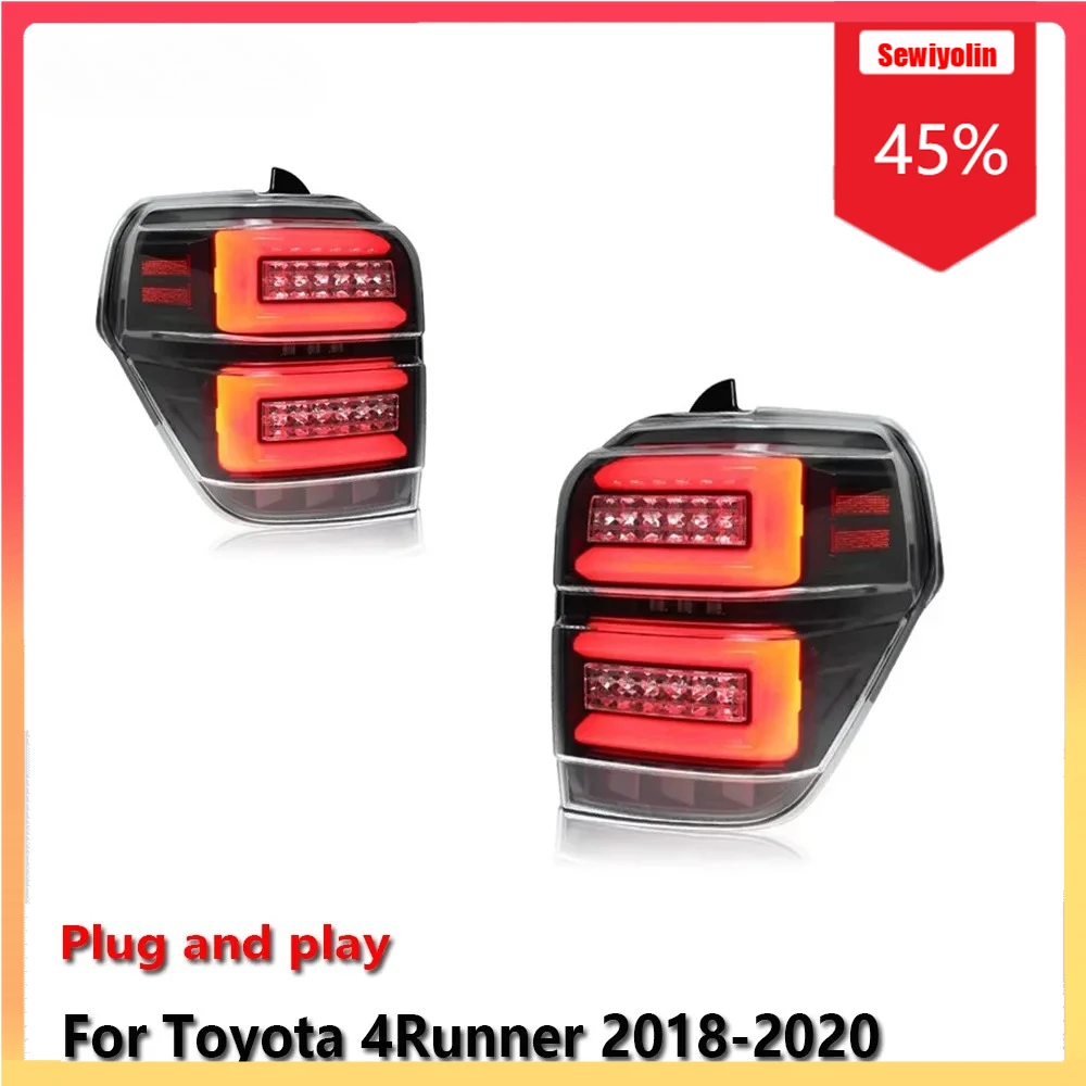 Car LED Tail Light Automobile Parts For Toyota 4Runner 2018-2020 Auto Fog DRL Brake Turn Signal Lamp Plug and Play
Car LED Tail Light Automobile Parts For Toyota 4Runner 2018-2020 Auto Fog DRL Brake Turn Signal Lamp Plug and Play