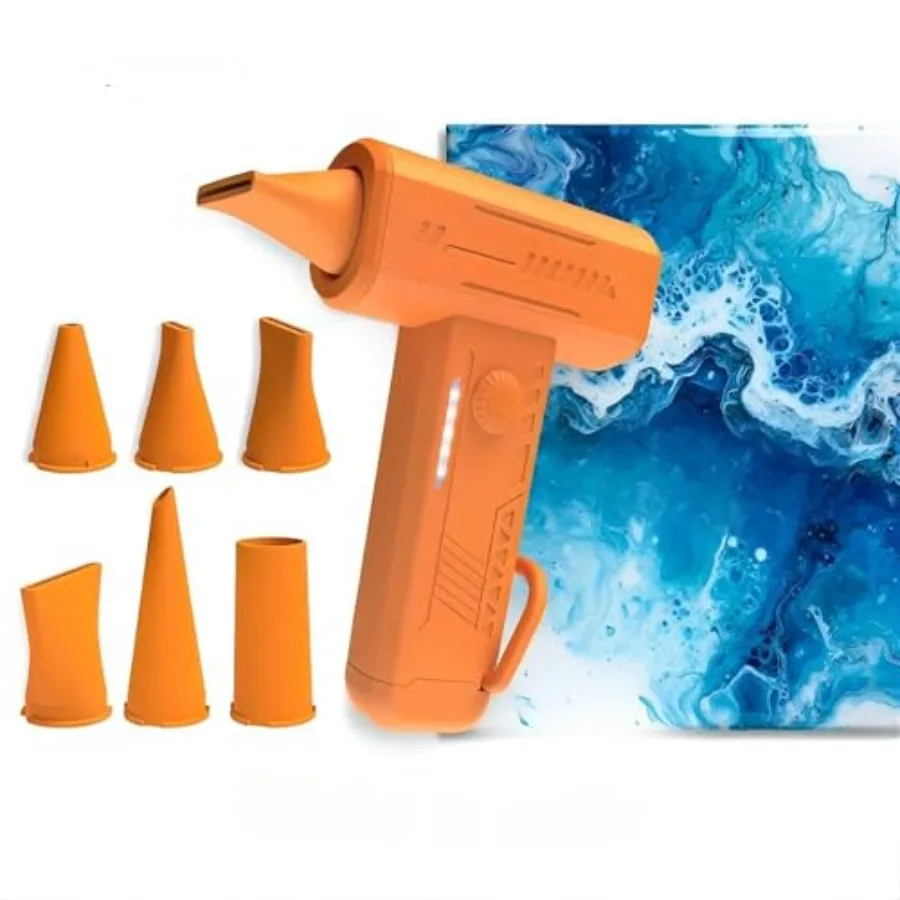 Cordless 6-Nozzle Paint Dryer and Fluid Art Blower - Cool Air Only for Acrylic Pouring Watercolor Ink Texture Portable Tool for
Cordless 6-Nozzle Paint Dryer and Fluid Art Blower - Cool Air Only for Acrylic Pouring Watercolor Ink Texture Portable Tool for