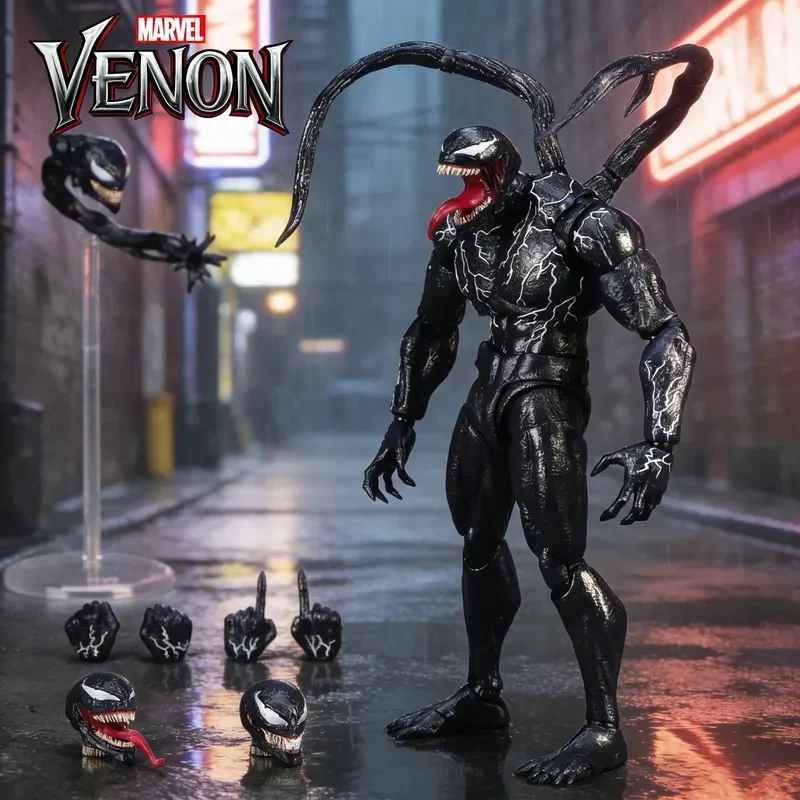 Коллекционная фигурка SHF Веном 2: подвижная модель симбиота из фильма Marvel со сменными головами и руками для коллекционеров
Коллекционная фигурка SHF Веном 2: подвижная модель симбиота из фильма Marvel со сменными головами и руками для коллекционеров