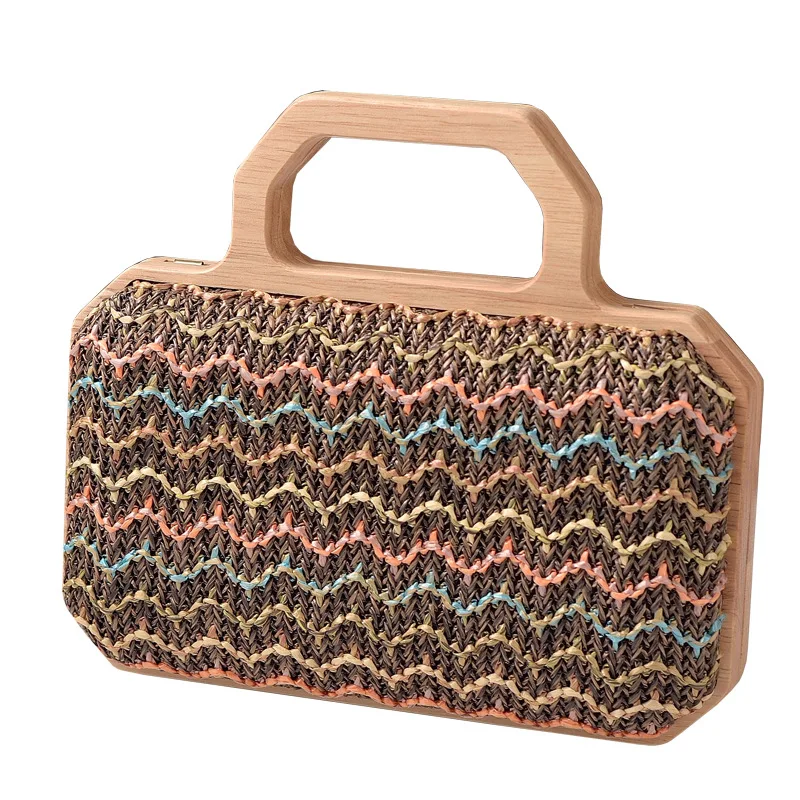 New Hot Sale Woven Handbag Straw Fashion Cross-body Shoulder Bag Daily Senior Dinner Bag Banquet Niche Summer Beach Bag
New Hot Sale Woven Handbag Straw Fashion Cross-body Shoulder Bag Daily Senior Dinner Bag Banquet Niche Summer Beach Bag