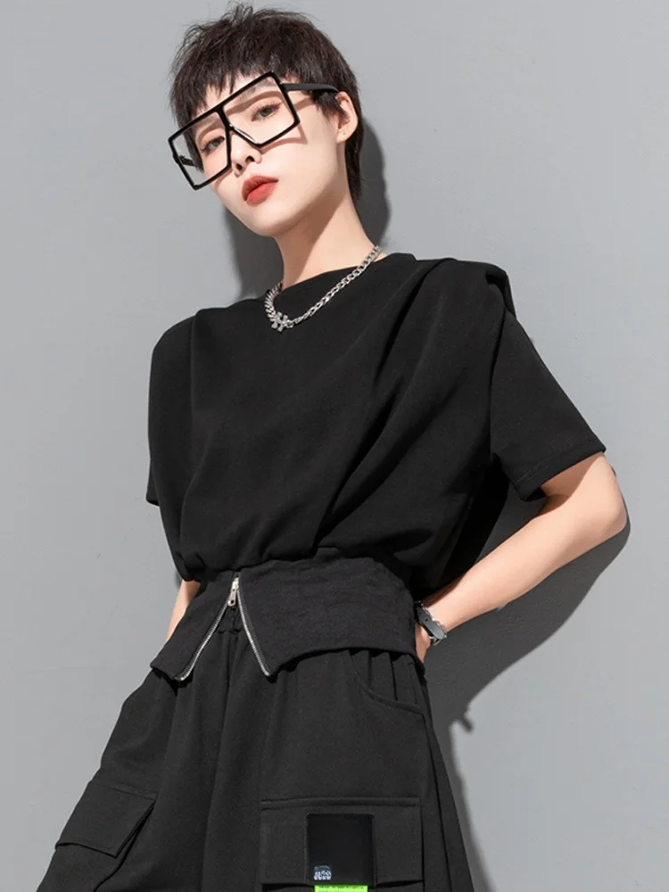 Summer Ladies Loose Fit Short Sleeve round Neck T-Shirt Fashionable Half Sleeve Body Shirt Non-standard Top Polyester Fabric ...
Summer Ladies Loose Fit Short Sleeve round Neck T-Shirt Fashionable Half Sleeve Body Shirt Non-standard Top Polyester Fabric ...