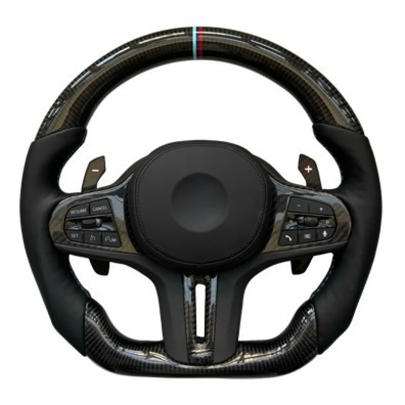 Suitable for BMW 5 7 Series G11G12730740li modified M sports carbon fiber racing steering wheel
Suitable for BMW 5 7 Series G11G12730740li modified M sports carbon fiber racing steering wheel