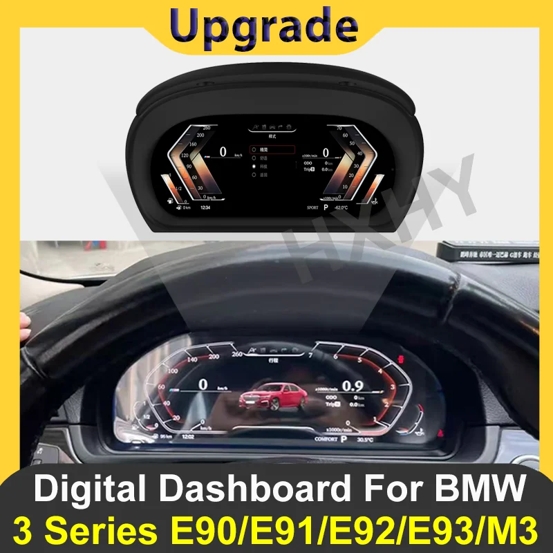 Latest Original Car Digital Cluster Instrument for BMW 3 Series E90/E91/E92/E93/M3 2005-2012 LCD Speedmeters Dashboard player
Latest Original Car Digital Cluster Instrument for BMW 3 Series E90/E91/E92/E93/M3 2005-2012 LCD Speedmeters Dashboard player