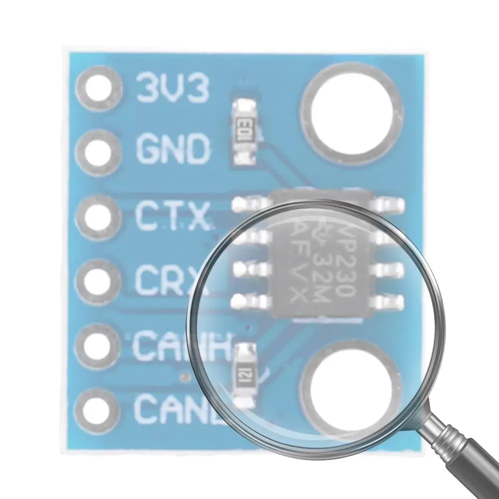 SN65HVD230 CAN Bus 1Mb/s Transceiver Communication-module for Arduino Controller Board