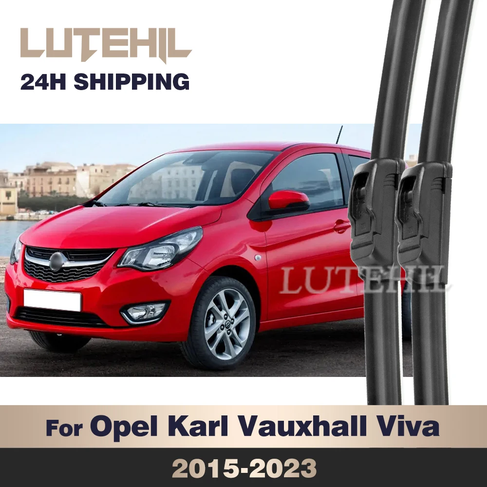 LUTEHIL Wiper For Opel Karl Vauxhall Viva 2015-2023 2016 Wiper Front Wiper Blades Windshield Windscreen Window Brush 24"+14"
LUTEHIL Wiper For Opel Karl Vauxhall Viva 2015-2023 2016 Wiper Front Wiper Blades Windshield Windscreen Window Brush 24"+14"