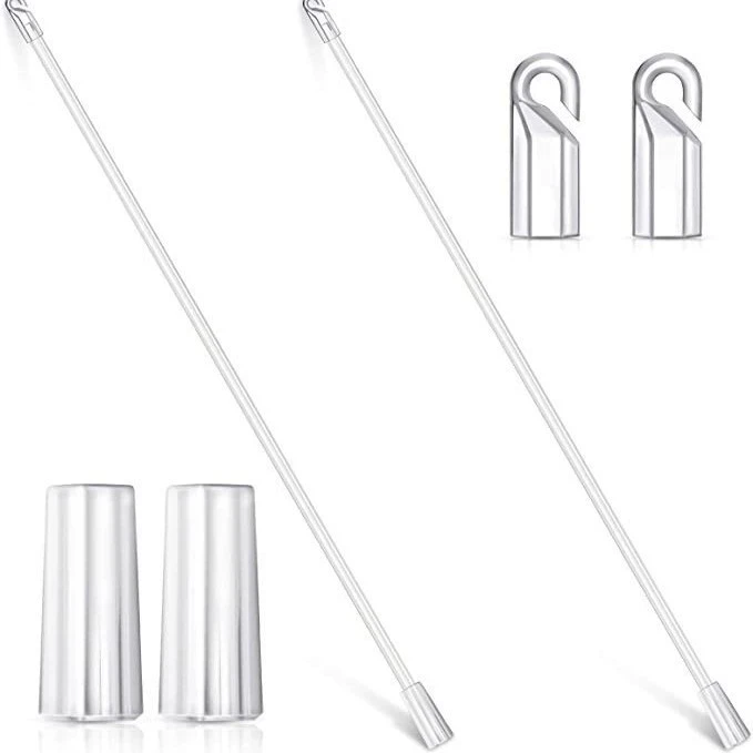 2pcs Clear Vertical Blind Replacement Rod 30Cm Drapery Wand Opener Tilt Stick For Easy Light Control Transparent Design
2pcs Clear Vertical Blind Replacement Rod 30Cm Drapery Wand Opener Tilt Stick For Easy Light Control Transparent Design