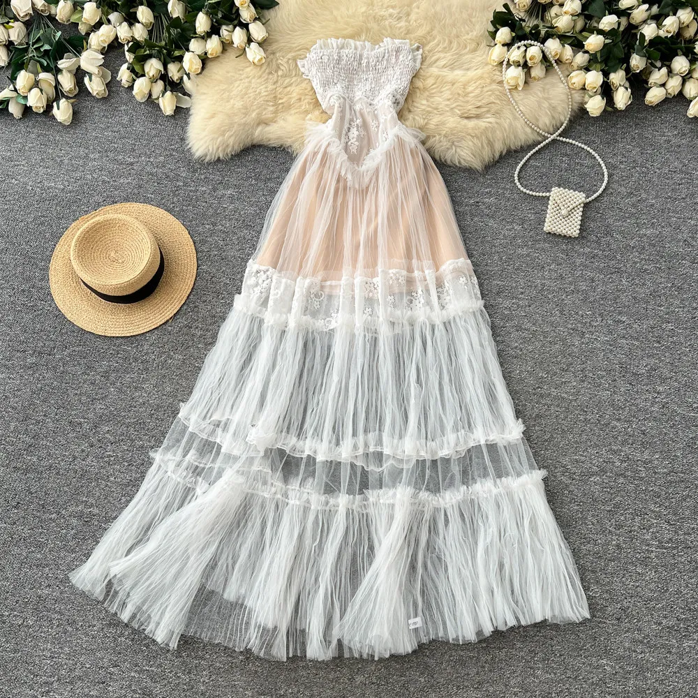 Long Dress Women Dresses A Line Vestidos Y2k Streetwear Sleeveless Strapless Lace Sexy Elegant Backless Party Night Work 2026
Long Dress Women Dresses A Line Vestidos Y2k Streetwear Sleeveless Strapless Lace Sexy Elegant Backless Party Night Work 2026