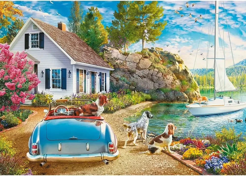 300/500/1000 Pcs Adult Jigsaw Puzzle Holiday Resort Wooden Puzzle for Gameroom Bedroom Livingroom Party Decor Holiday Gift
300/500/1000 Pcs Adult Jigsaw Puzzle Holiday Resort Wooden Puzzle for Gameroom Bedroom Livingroom Party Decor Holiday Gift