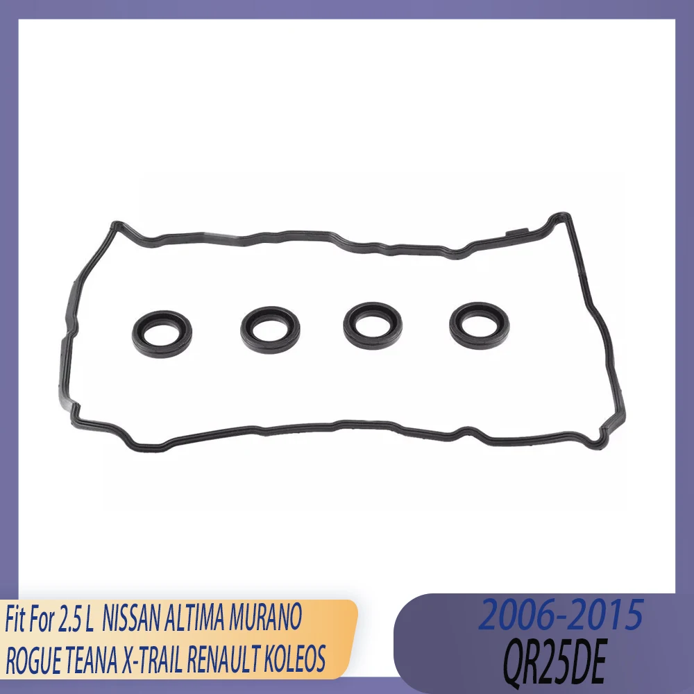 Engine Parts Valve Cover Gasket Set Fit 2.5 L GAS QR25DE 06-15 For NISSAN ALTIMA MURANO ROGUE TEANA X-TRAIL RENAULT KOLEOS
Engine Parts Valve Cover Gasket Set Fit 2.5 L GAS QR25DE 06-15 For NISSAN ALTIMA MURANO ROGUE TEANA X-TRAIL RENAULT KOLEOS