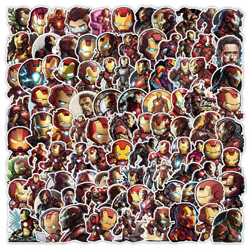 10/30/50/100pcs Disney Super Heros Iron Man Stickers Cool Cartoon Graffiti Sticker DIY Phone Skateboard Motorcycle Decals Decor
10/30/50/100pcs Disney Super Heros Iron Man Stickers Cool Cartoon Graffiti Sticker DIY Phone Skateboard Motorcycle Decals Decor