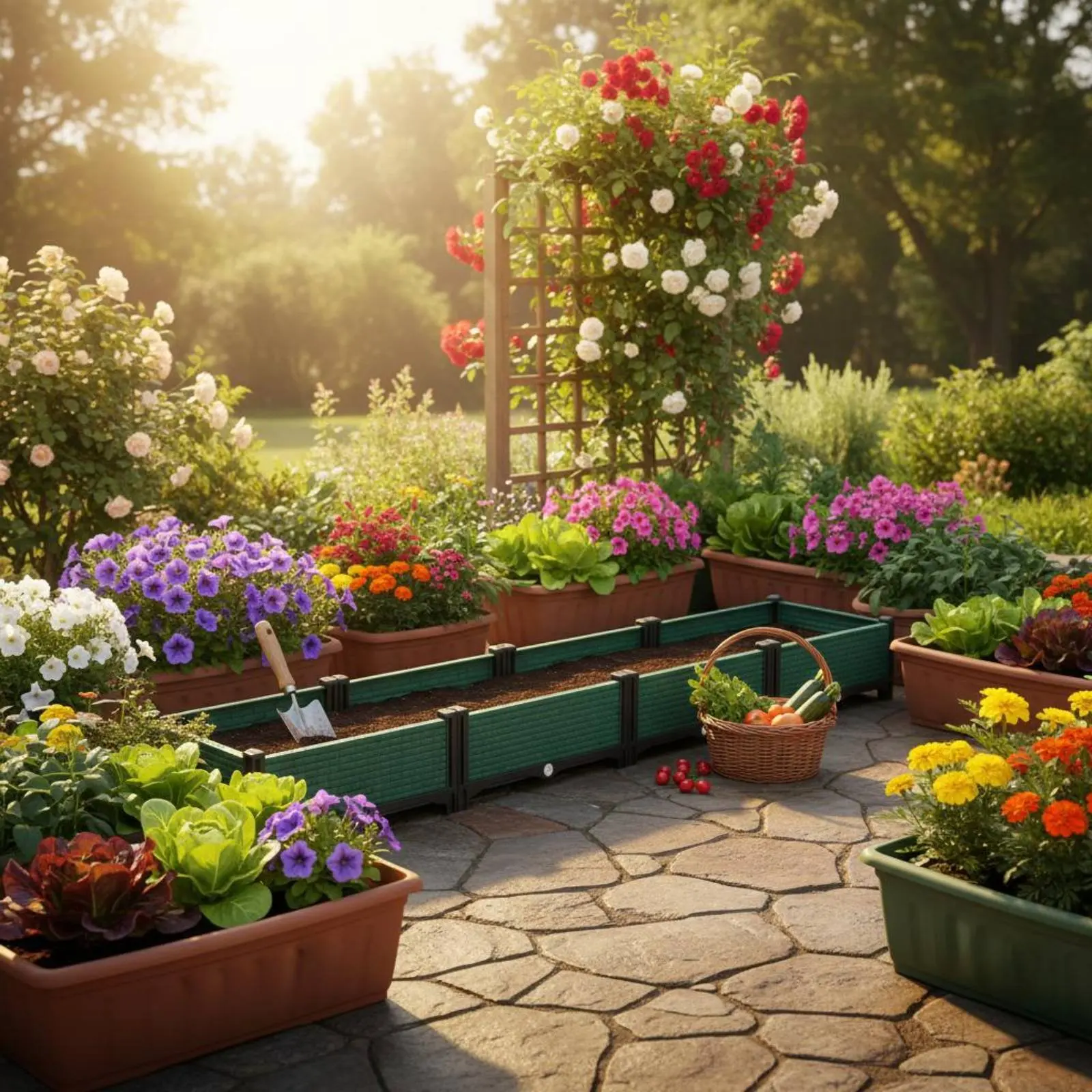 Vegetable Planter Box Long-Lasting Balcony Planter Outdoor Flower Box Thickened Garden Supply Drainage Holes for Rooftop, Patio
Vegetable Planter Box Long-Lasting Balcony Planter Outdoor Flower Box Thickened Garden Supply Drainage Holes for Rooftop, Patio