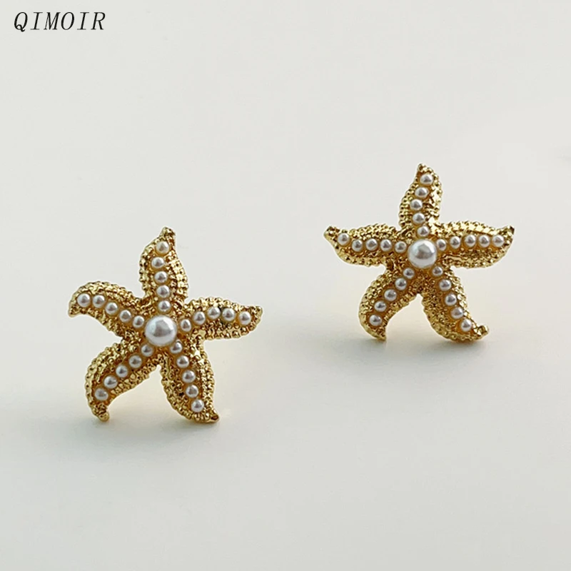 Metal Starfish Post Earrings For Women Cute Fashion Jewelry Holiday Accessories Wholesale Gifts Trendy New Style Elegant 2023755
Metal Starfish Post Earrings For Women Cute Fashion Jewelry Holiday Accessories Wholesale Gifts Trendy New Style Elegant 2023755