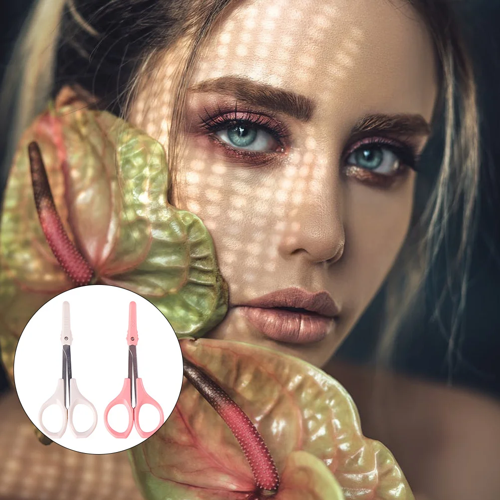 2Pcs Beauty Scissors Eyebrow Trimmer Eyelash Scissors High Precision Lightweight Portable Makeup Tool for Daily Use
2Pcs Beauty Scissors Eyebrow Trimmer Eyelash Scissors High Precision Lightweight Portable Makeup Tool for Daily Use