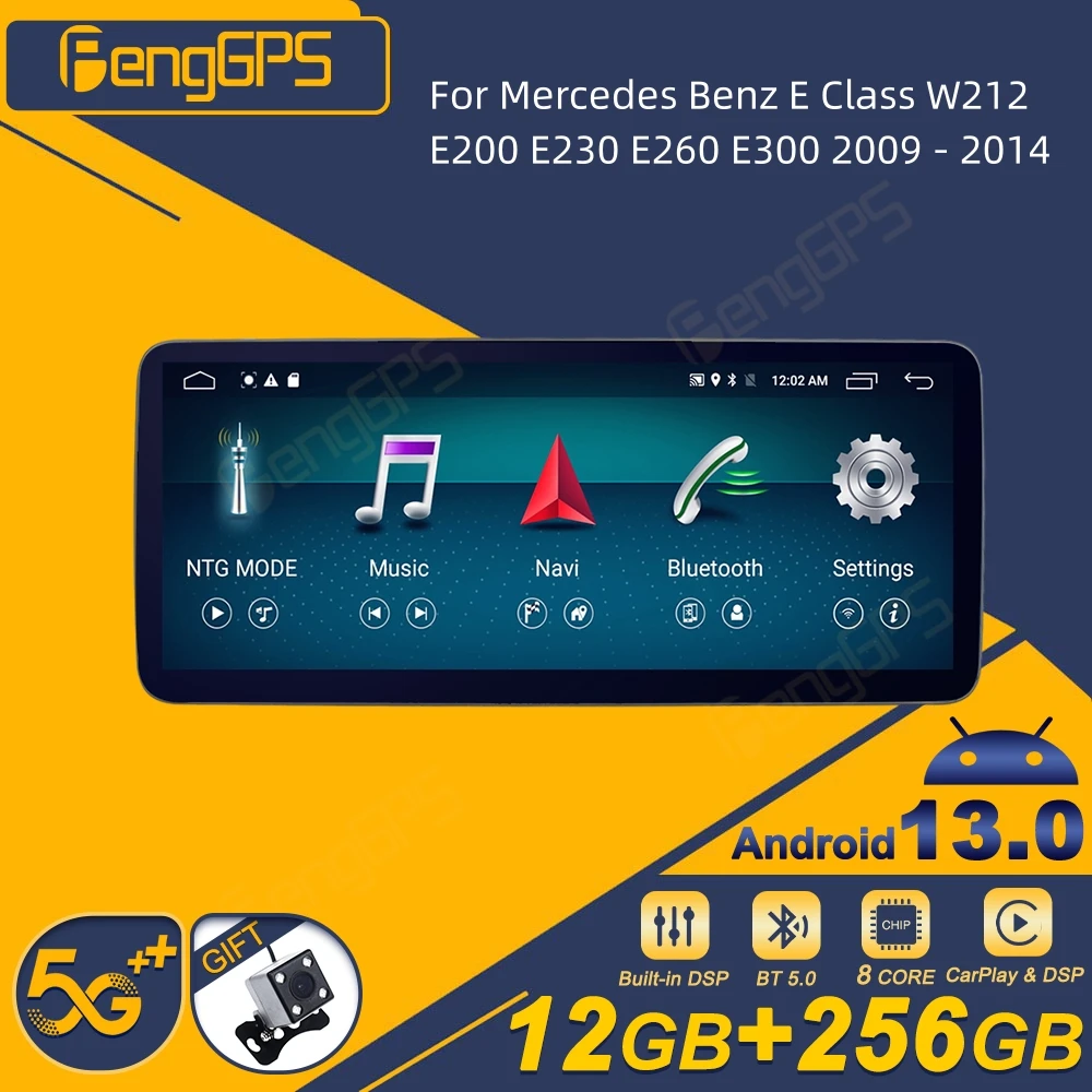 Qualcomm Ultrathin Screen For Mercedes Benz E Class W212 E200 E230 E260 E300 2009 - 2014 Android Car Radio 2Din Stereo Receiver
Qualcomm Ultrathin Screen For Mercedes Benz E Class W212 E200 E230 E260 E300 2009 - 2014 Android Car Radio 2Din Stereo Receiver