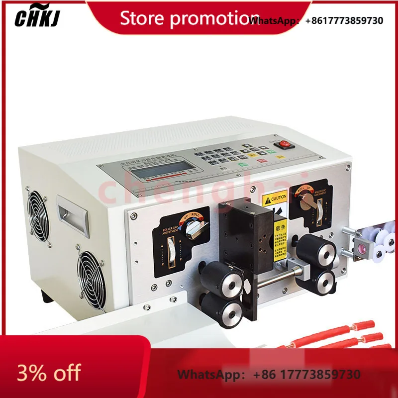 CHKJ-2025NEW6 square Automatic Computer Wire Stripping Machine Electronic Cable Peeling Machine Hard Wire Stripper
CHKJ-2025NEW6 square Automatic Computer Wire Stripping Machine Electronic Cable Peeling Machine Hard Wire Stripper