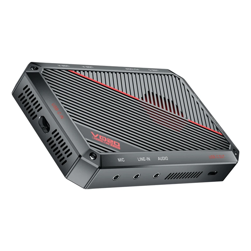 PIVA VD20 Video Capture Docking Station 4K60Hz 2K144Hz 1080P240Hz USB3.2 PD100W Fast Charging Gigabit for 2.0 Live Streaming
PIVA VD20 Video Capture Docking Station 4K60Hz 2K144Hz 1080P240Hz USB3.2 PD100W Fast Charging Gigabit for 2.0 Live Streaming
