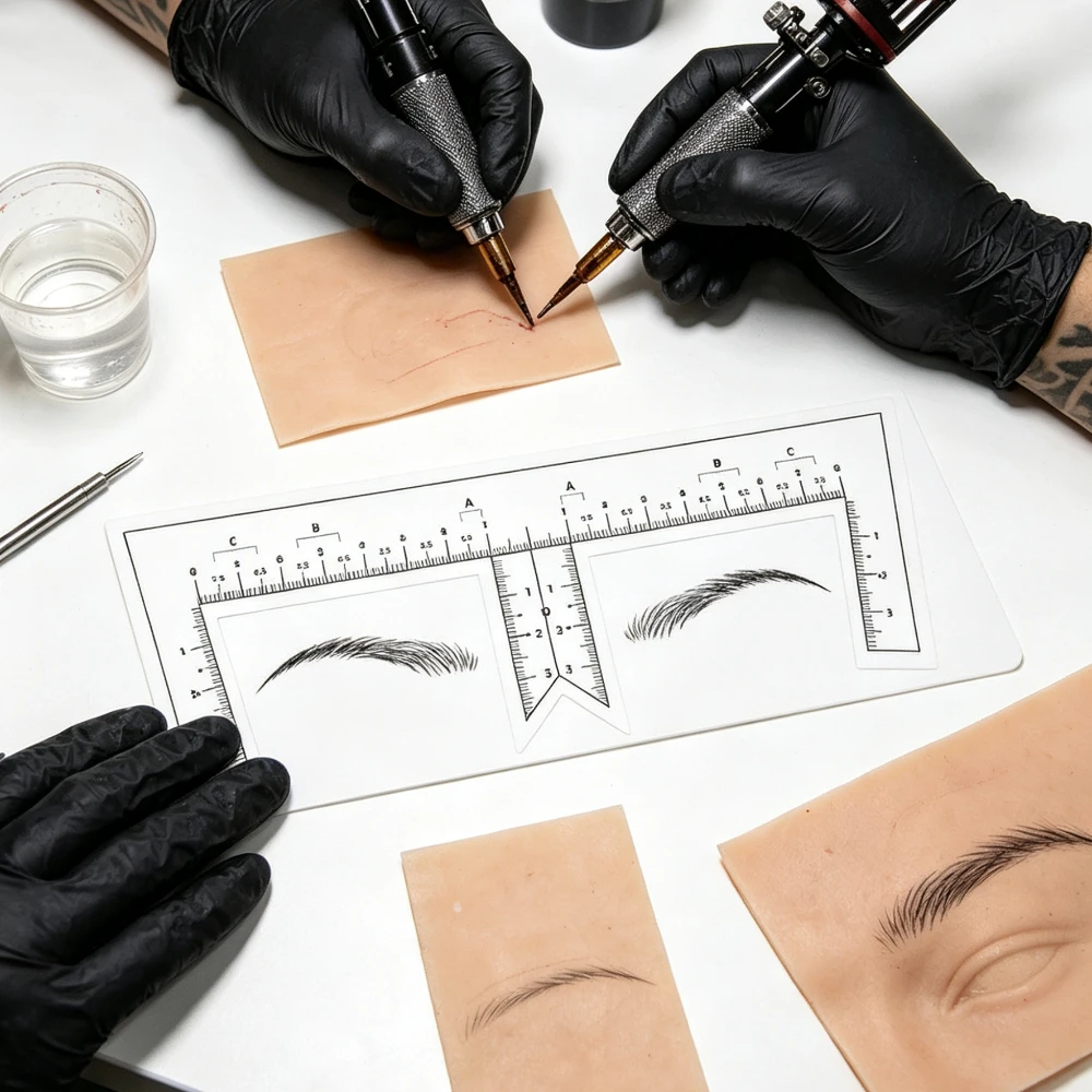 Disposable Transparent Tattoo Eyebrow Ruler Sticker Shape Tool 30pcs Microblading Guide Makeup Measurement Stencil Template
Disposable Transparent Tattoo Eyebrow Ruler Sticker Shape Tool 30pcs Microblading Guide Makeup Measurement Stencil Template