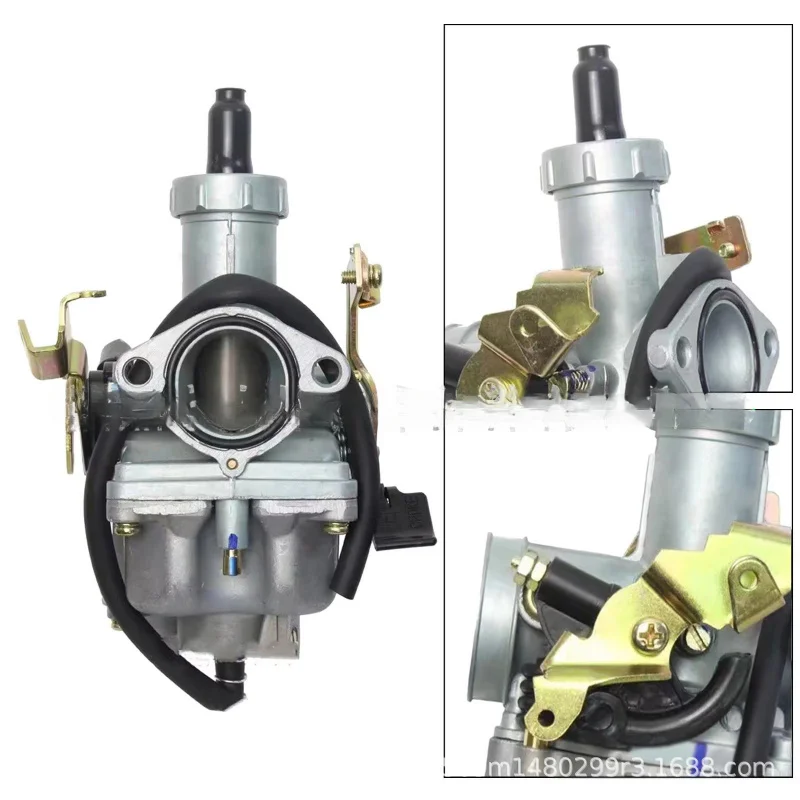 The PZ27B accelerator pump carburetor is suitable for the Honda CG150 125 ATC200X GLPRO three-wheeled motorcycle
The PZ27B accelerator pump carburetor is suitable for the Honda CG150 125 ATC200X GLPRO three-wheeled motorcycle