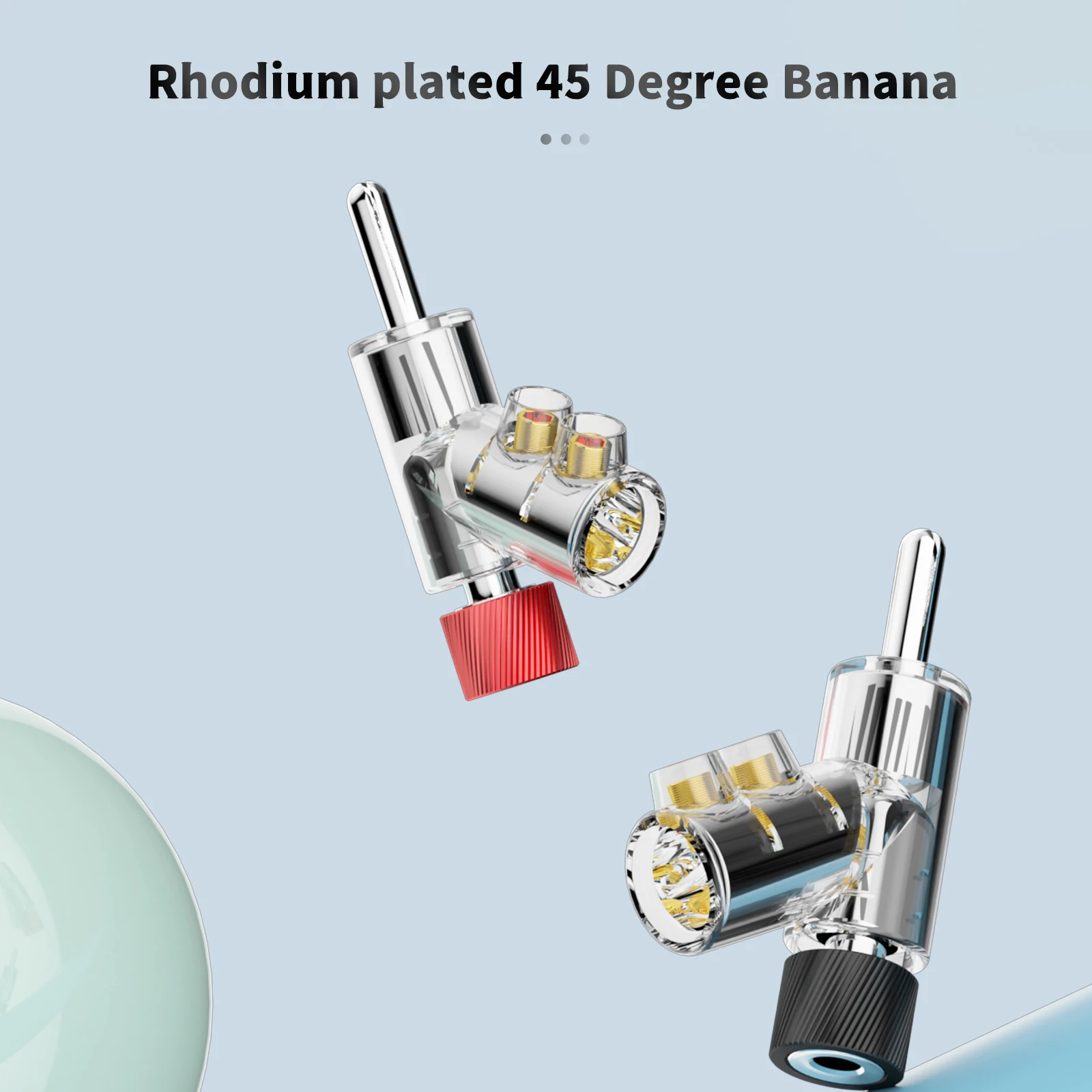 Audiophile HIFI Audio Double Screw Speaker Banana Plug Gold/Rhodium Plated 45 Dgree Locking Banana plug BA1403G/R , BA1489
Audiophile HIFI Audio Double Screw Speaker Banana Plug Gold/Rhodium Plated 45 Dgree Locking Banana plug BA1403G/R , BA1489