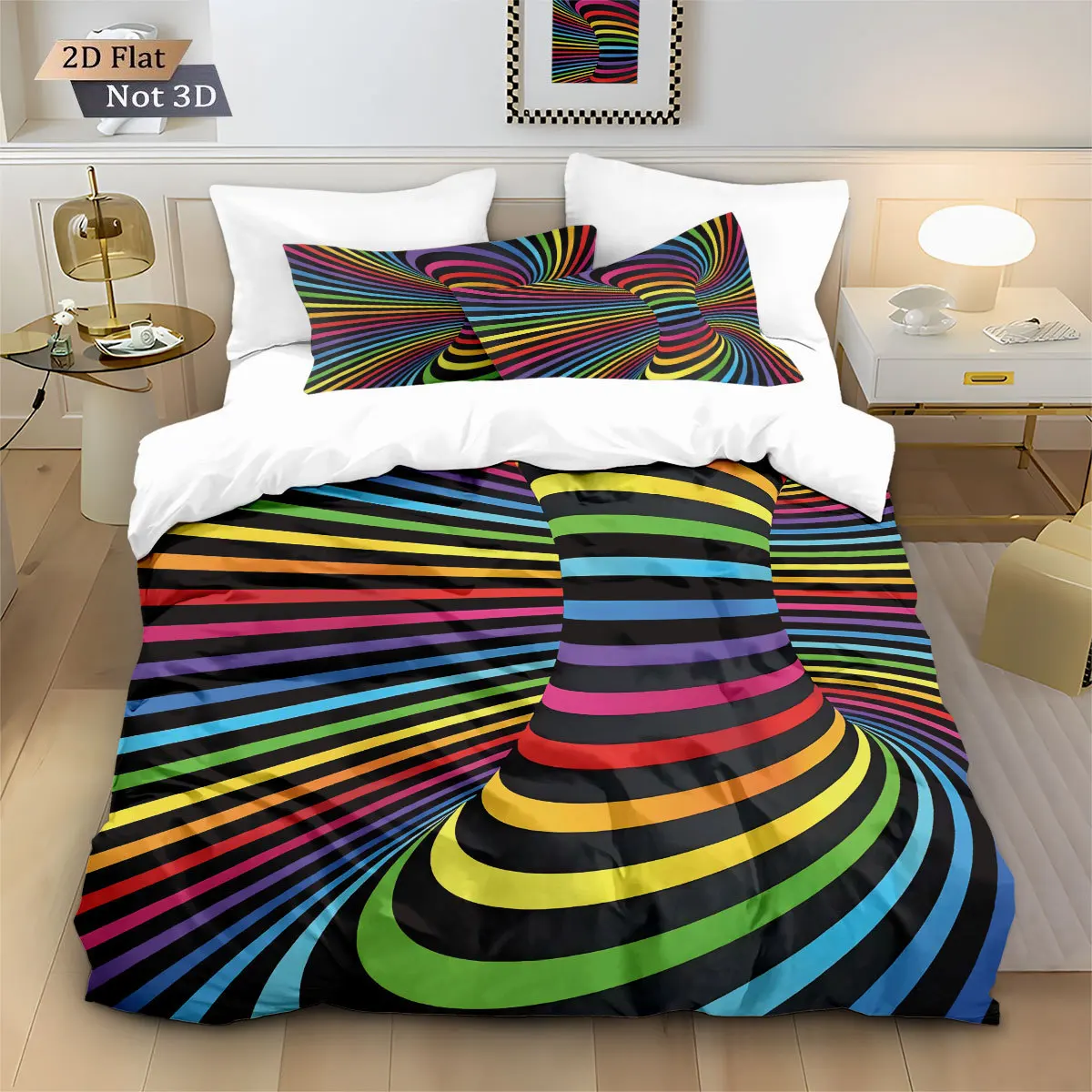 2/3pcs bedding set Digital Print Comfortable Duvet Cover for Home Bedroom Decoration, 1 Duvet Cover and 2pillowcase with Zippers
2/3pcs bedding set Digital Print Comfortable Duvet Cover for Home Bedroom Decoration, 1 Duvet Cover and 2pillowcase with Zippers