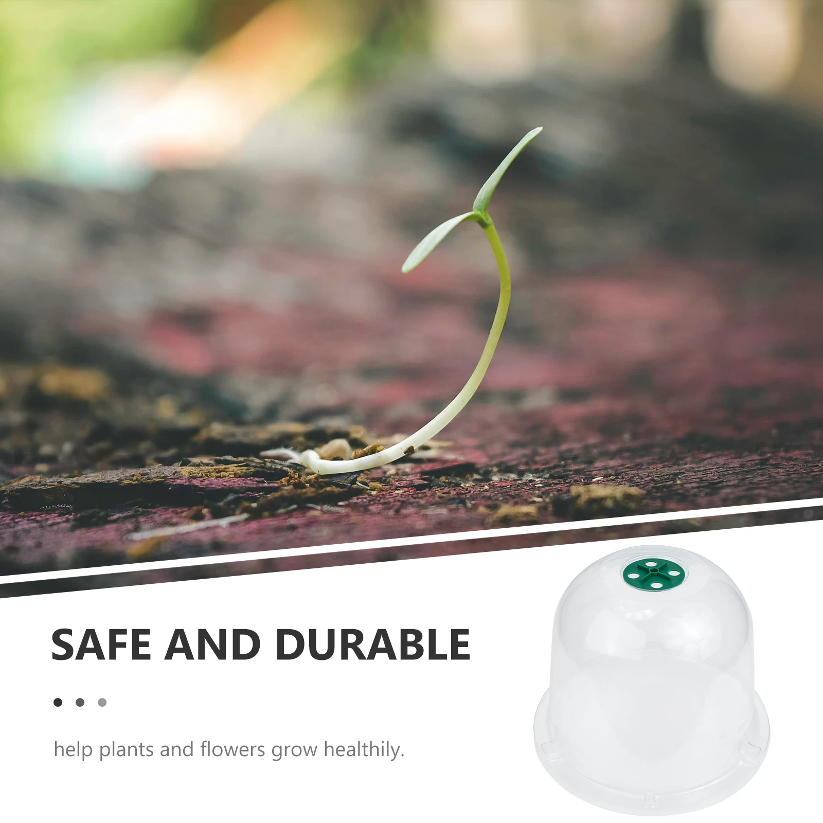 5 Pcs Plant Protection Cover Durable Clear Garden Cloche Reusable Plant Dome Plastic Terrace Lawn Garden
5 Pcs Plant Protection Cover Durable Clear Garden Cloche Reusable Plant Dome Plastic Terrace Lawn Garden