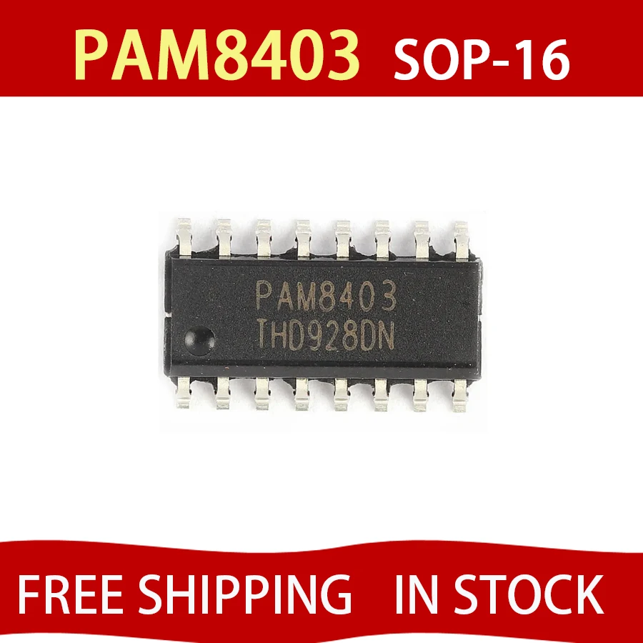 10 шт. PAM8403 SOP-16 8403 SOP16 SOP IC АКЦИЯ
10 шт. PAM8403 SOP-16 8403 SOP16 SOP IC АКЦИЯ