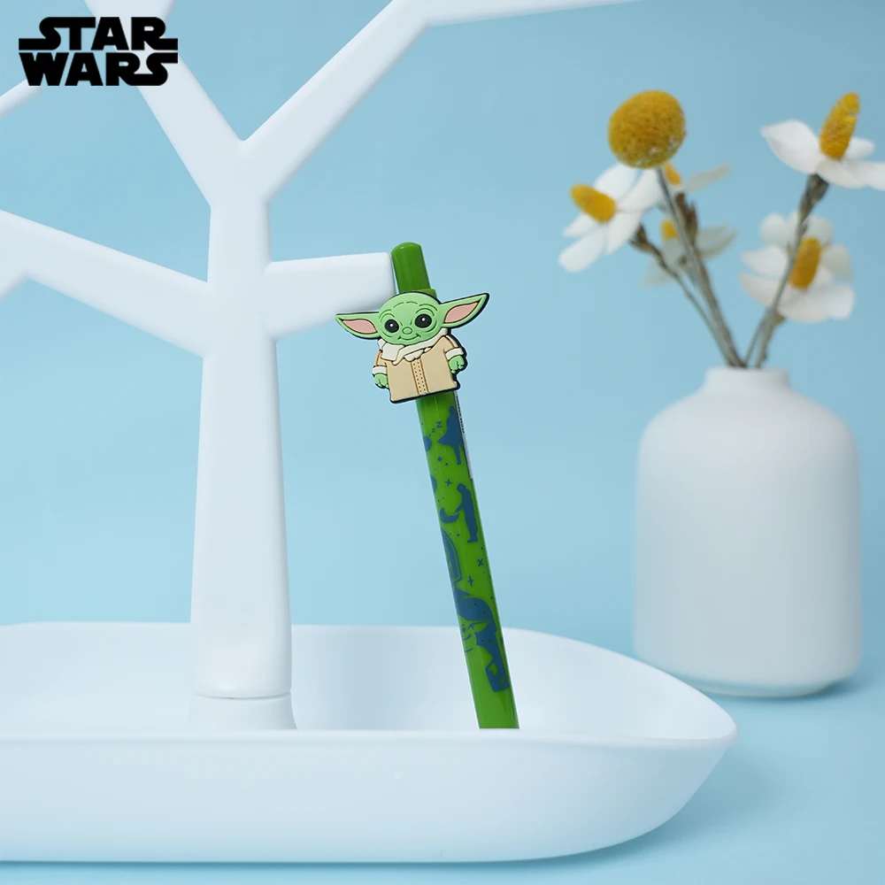 1PC Disney Officially Licensed Star Wars Master Yoda Cartoon Anime Pattern Office Supplies Gel Pens, Drawing Pens Party Gifts
1PC Disney Officially Licensed Star Wars Master Yoda Cartoon Anime Pattern Office Supplies Gel Pens, Drawing Pens Party Gifts