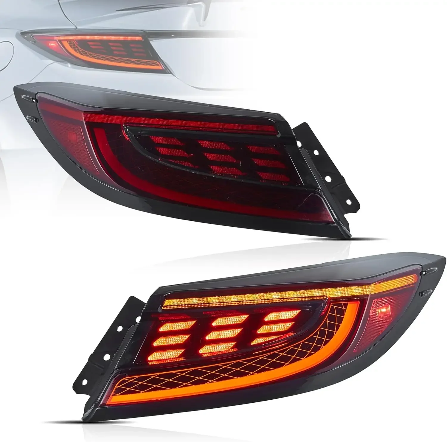 Задние фонари для Toyota GR86 Subaru BRZ 2021-2024 2nd Gen ZN8 ZD8 с дневными ходовыми огнями
Задние фонари для Toyota GR86 Subaru BRZ 2021-2024 2nd Gen ZN8 ZD8 с дневными ходовыми огнями