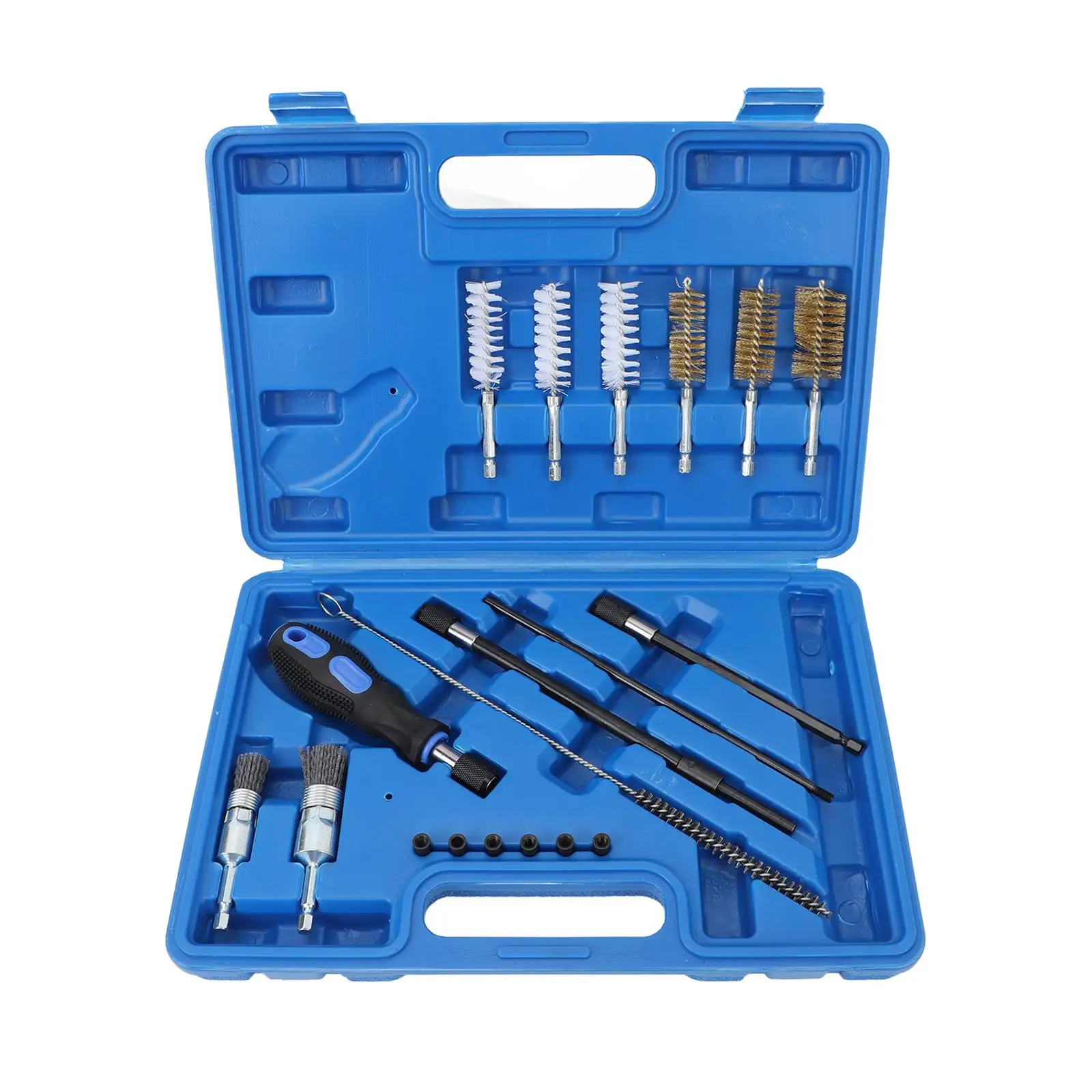 Diesel Engines Injectors Seat Cleaner Brush Kit Accessory Portable High Performance Blue Box for Motorbikes Automotive
Diesel Engines Injectors Seat Cleaner Brush Kit Accessory Portable High Performance Blue Box for Motorbikes Automotive