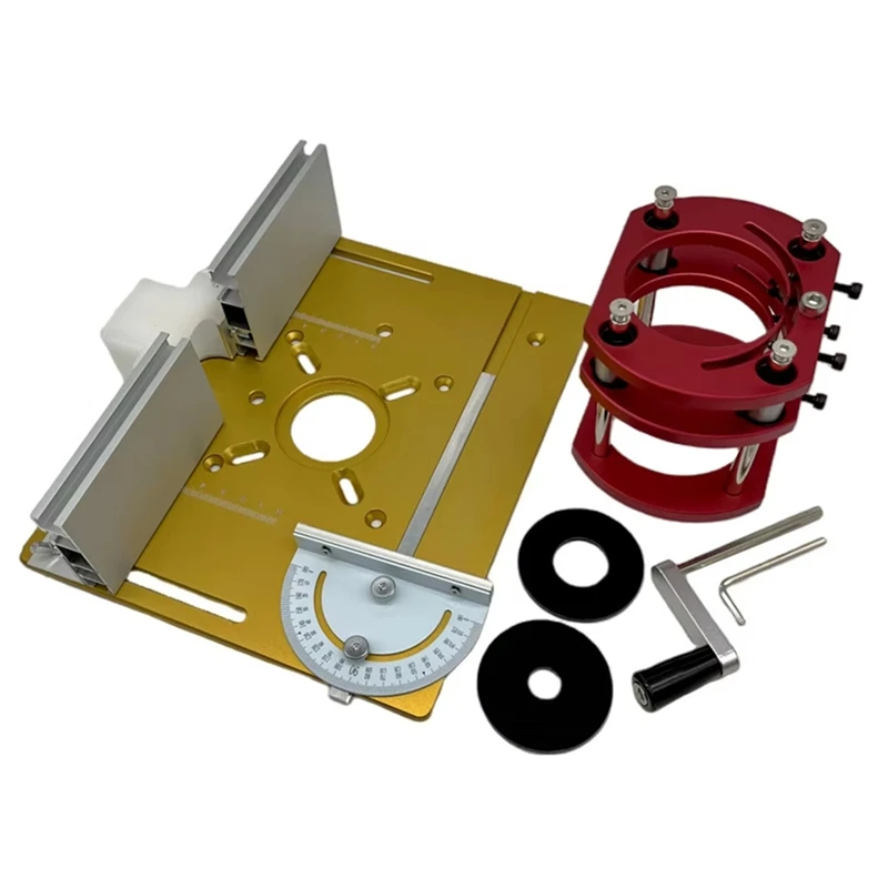Router Lift System And Aluminum Router Table Insert Plate, Electric Trimmer Wood Engraving Router Slotting Machine-AT64
Router Lift System And Aluminum Router Table Insert Plate, Electric Trimmer Wood Engraving Router Slotting Machine-AT64