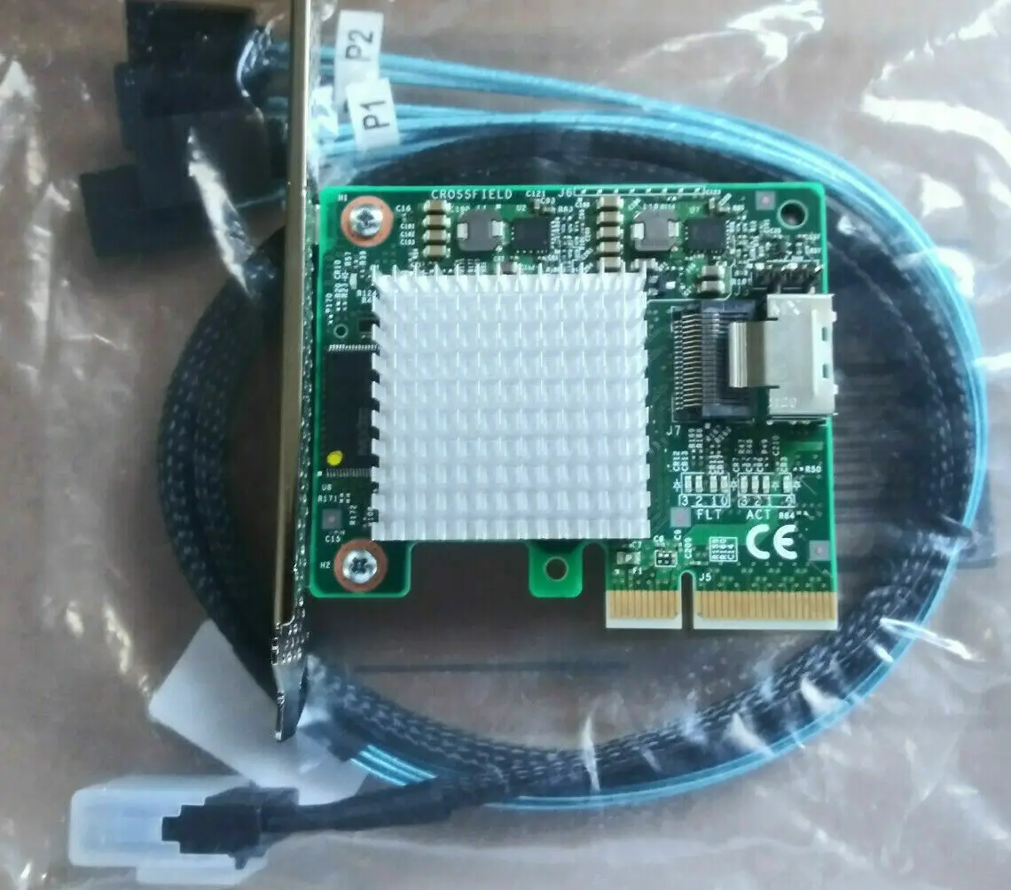 IBM H1110 9211 SAS 6Gbps HBA IT Mode for ZFS FreeNAS unRAID + SFF8087 SATA Cable
IBM H1110 9211 SAS 6Gbps HBA IT Mode for ZFS FreeNAS unRAID + SFF8087 SATA Cable