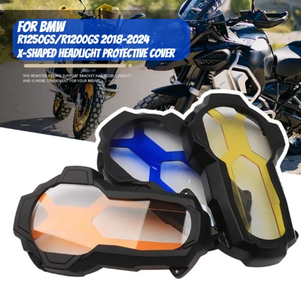 For BMW R1200GS R 1200 GS LC R1250GS R 1250 GS Adventure 2018- X-shaped Motorcycle Front Lamp Headlight Cover Guard Protector
For BMW R1200GS R 1200 GS LC R1250GS R 1250 GS Adventure 2018- X-shaped Motorcycle Front Lamp Headlight Cover Guard Protector