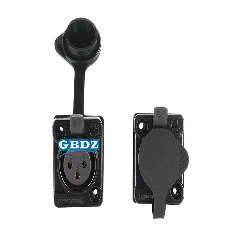 1pc Waterproof 3Pin XLR Male/Female Speaker Panel Mount Socket,Outdoor Dustproof Cover Performance Balanced Audio Wire Connector
1pc Waterproof 3Pin XLR Male/Female Speaker Panel Mount Socket,Outdoor Dustproof Cover Performance Balanced Audio Wire Connector