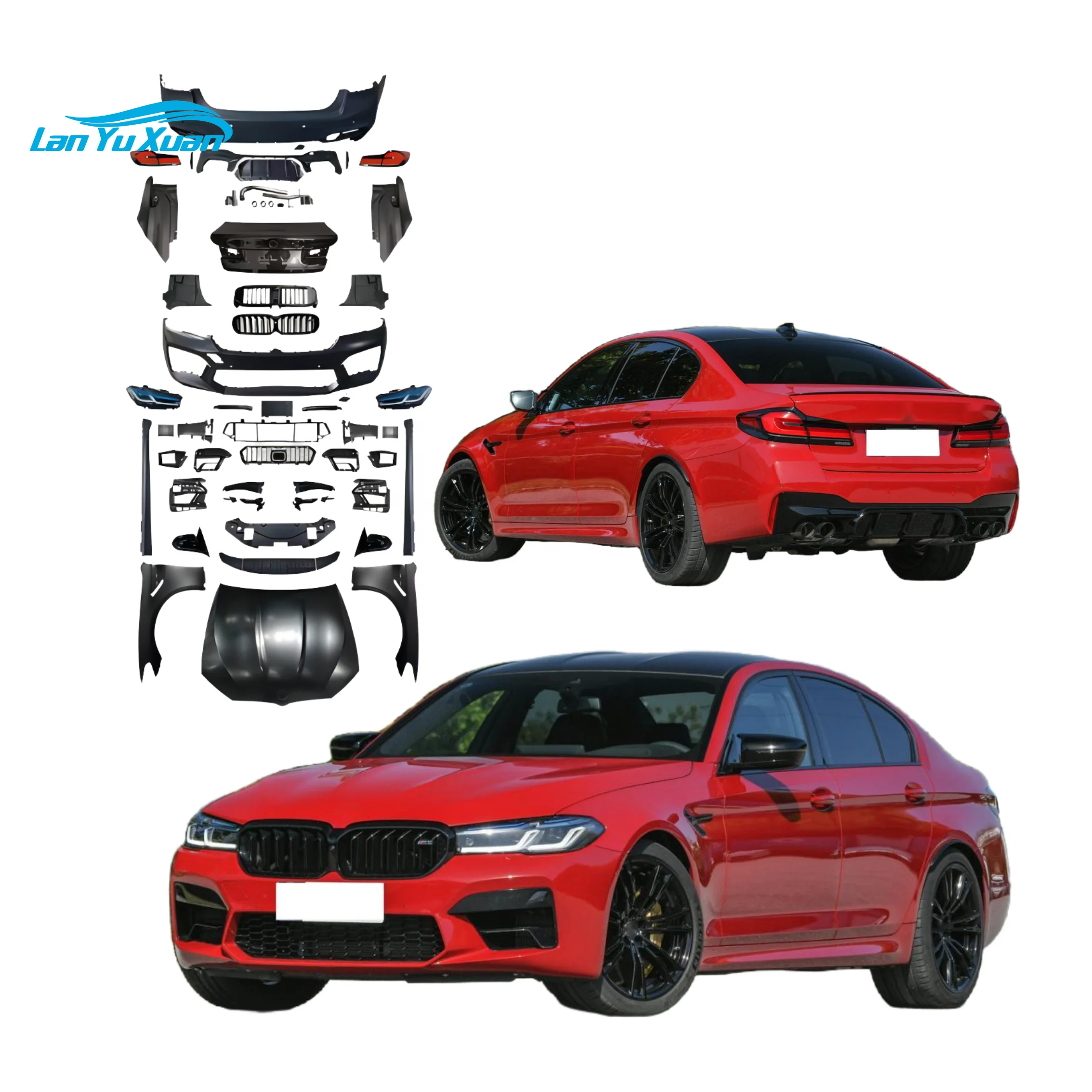Factory High Quality Body Kit for bmw 5 series accessories for bmw m5 f10 to G30 with Front Rear Bumper Headlight plug and play
Factory High Quality Body Kit for bmw 5 series accessories for bmw m5 f10 to G30 with Front Rear Bumper Headlight plug and play