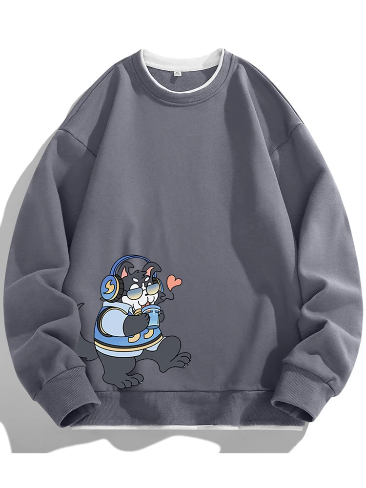 round Neck Sweatshirt Men's Spring Autumn Trendy Brand Versatile Hong Kong Style Trendy Youthful Casual Outerwear
round Neck Sweatshirt Men's Spring Autumn Trendy Brand Versatile Hong Kong Style Trendy Youthful Casual Outerwear